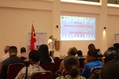 Dissemination of 2022 TL-EITI Report in Oecusse Municipality