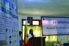 Dissemination of TL-EITI 2020 Report in Lospalos Municipality (Rarahana) on September 9,2023 