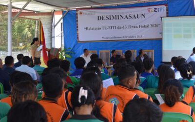 Dissemination of TL-EITI Report 2020 in Municipality Manufahi (October 5,2023)