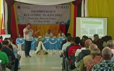 Dissemination of TL-EITI 2021 in Municipality Baucau (Laga) May 15,2024