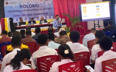 Dissemination of 2022 TL-EITI Report in Covalima Municipality