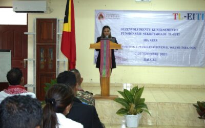 Capacity Building for TL-EITI Staff in Baucau Municipality
