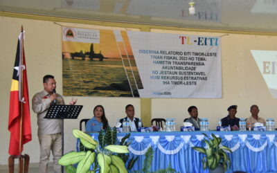 Promoting Transparency through the Dissemination of the 2023 TL-EITI Report in Atabae, Bobonaro Municipality